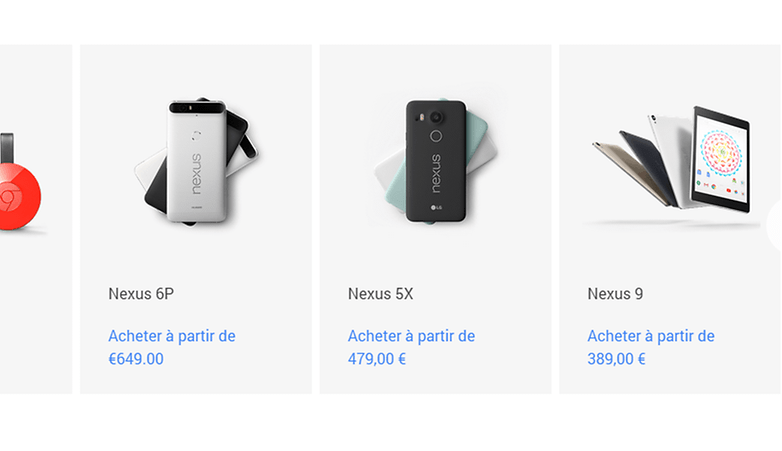 test comparatif google nexus 5 2015 vs google nexus 6 2015 price prix france europe confirme google store image 00