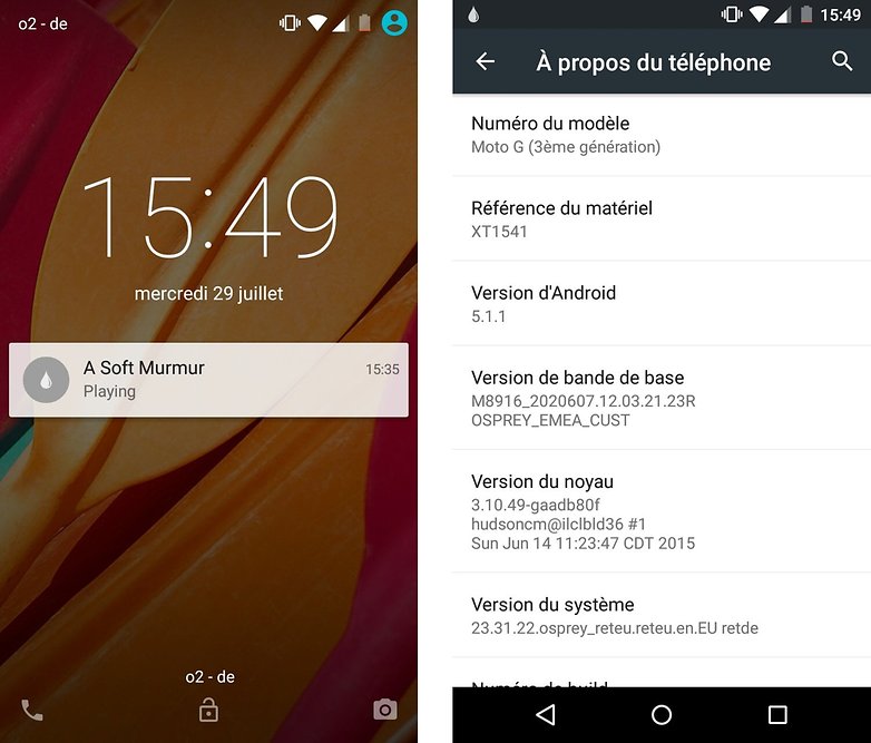 test comparatif moto g 2015 vs moto g 2014 interface logicielle android version images 00