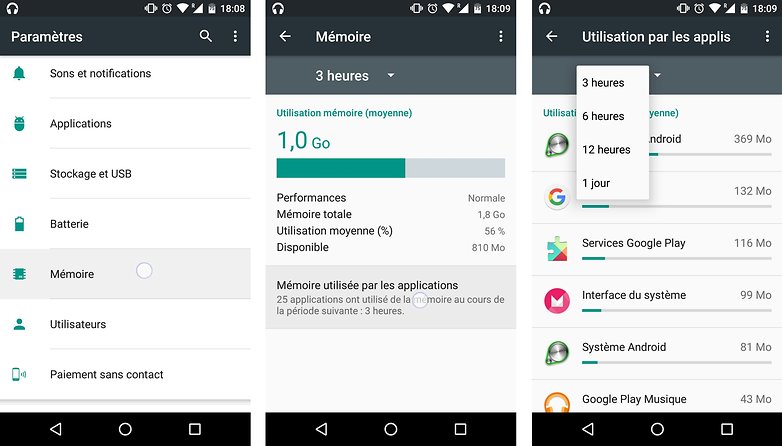 trucs astuces android 6 0 marshmallow voir utilisation memoire vive ram applications processus image 01