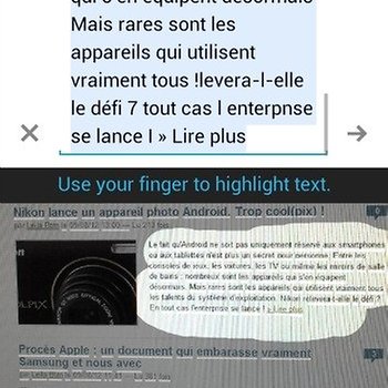 Appareil photo translate