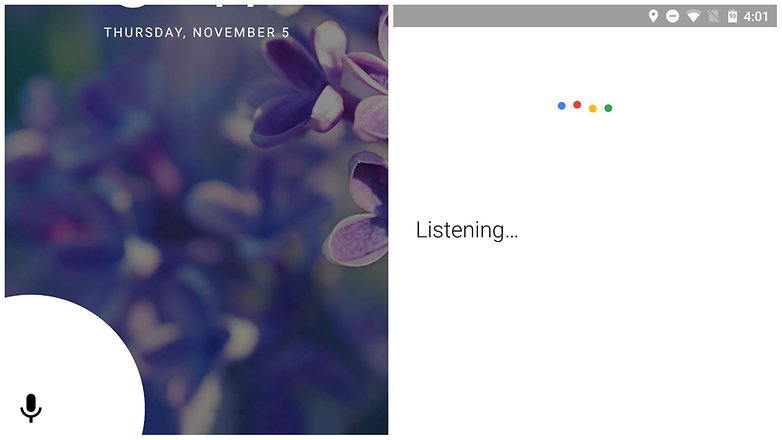 nexus 6 marshmallow voice lock screen