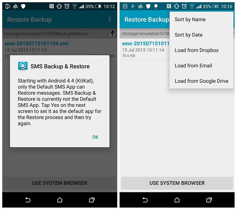 androidpit sms backup restore 4