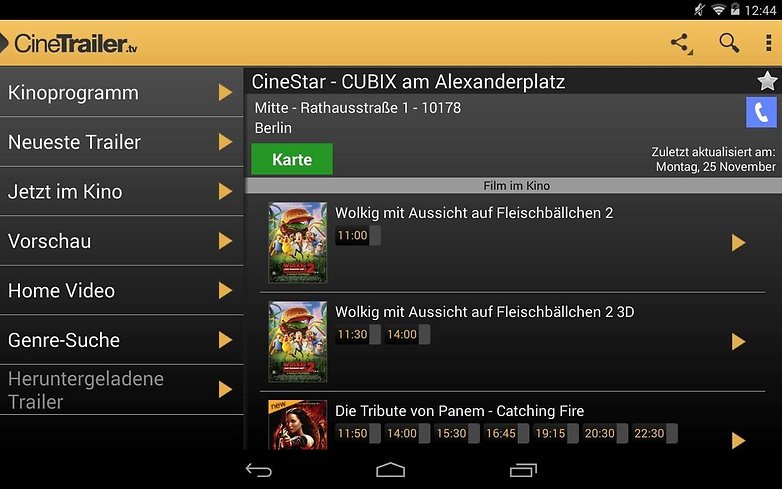 CinetrailerKinoprogramm