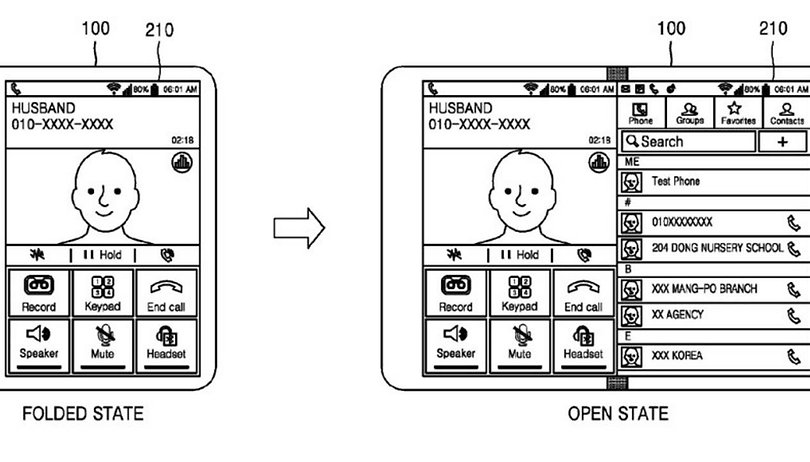Neues Patent von Samsung: Das faltbare Smartphone wird wohl schon bald Realität