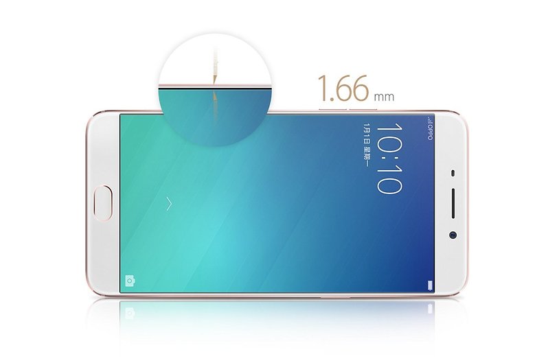 Oppo R9 seite