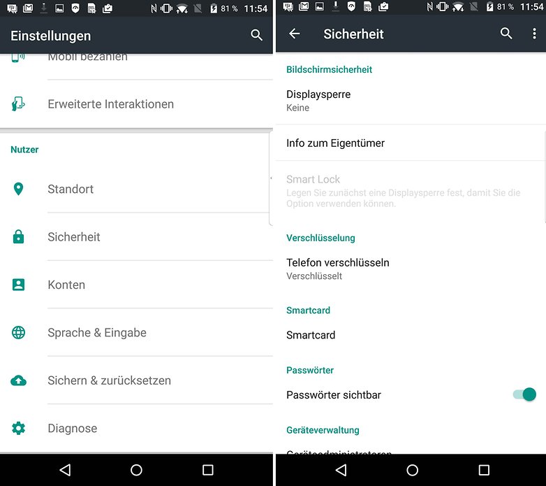 Sicher Quellen BlackBerry Priv