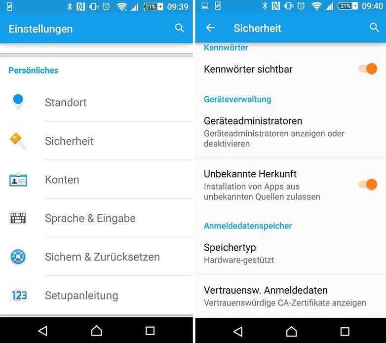 Sicherheit