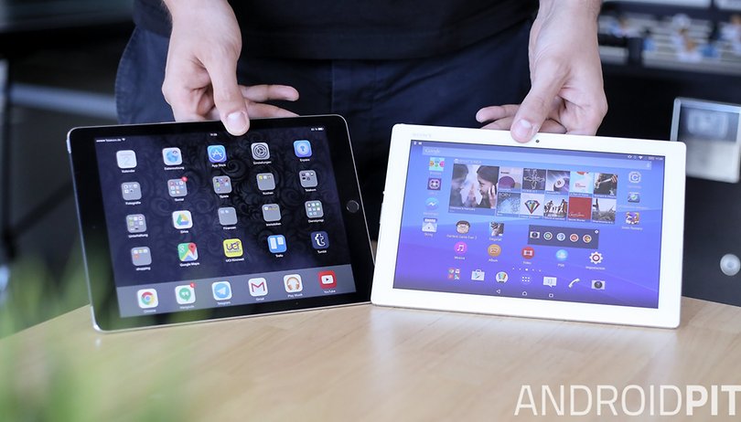 Sony Xperia Z4 Tablet vs. Apple iPad Air 2: Wenn Giganten kollidieren!