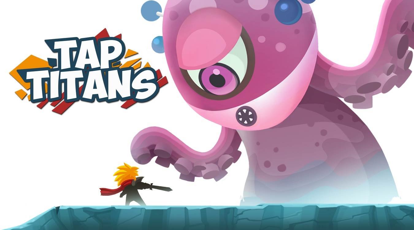 Взломанная игра титаны. Tap Titans. Tap Titans на андроид. Тапс игра. Тап Титан 1.