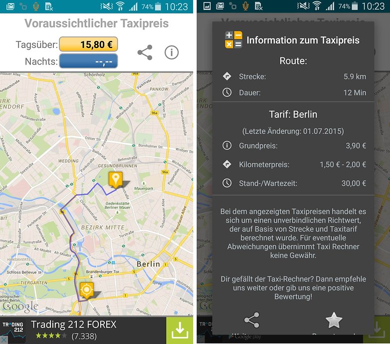 Taxirechner