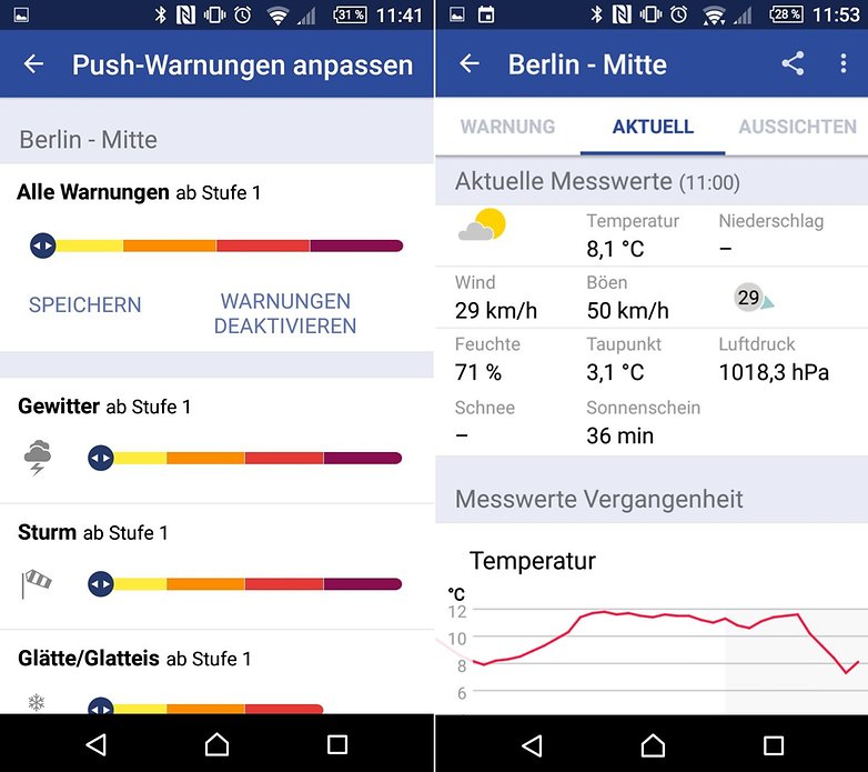 Unwetter App
