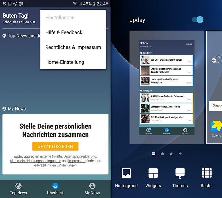 upday abschalten 1