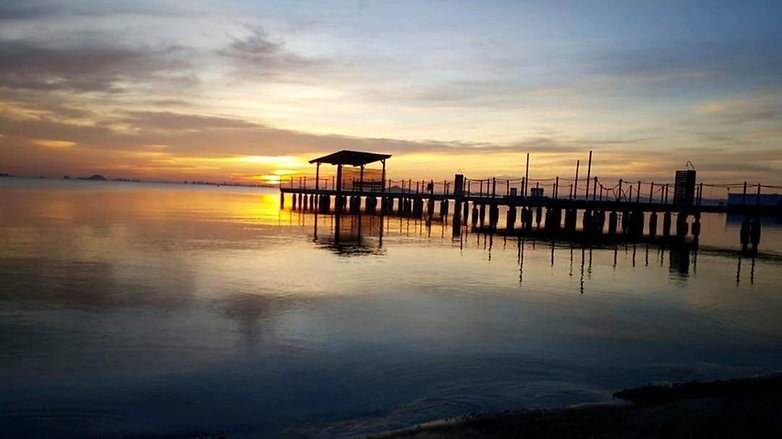 10 Atardecer playa