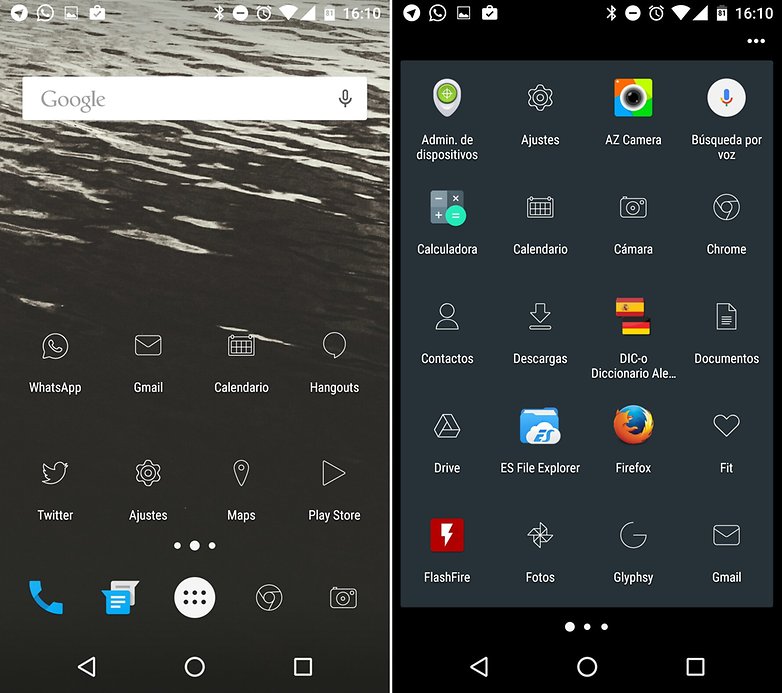 Iconos Glyphs