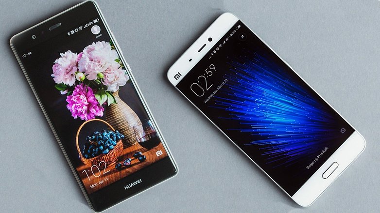 AndroidPIT huawei p9 vs xiaomi mi 5