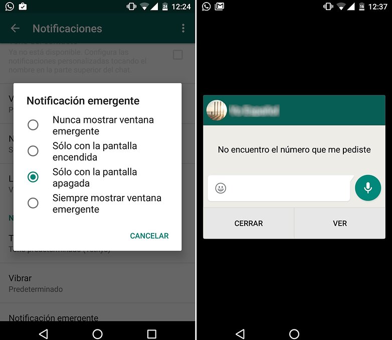 androidpit Whatsapp pop up