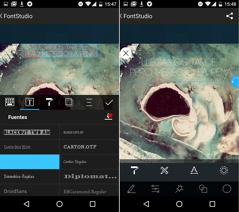 AndroidPIT apps texto foto 02