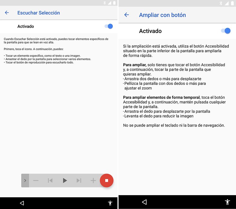 AndroidPIT Android oreo escuchar seleccion