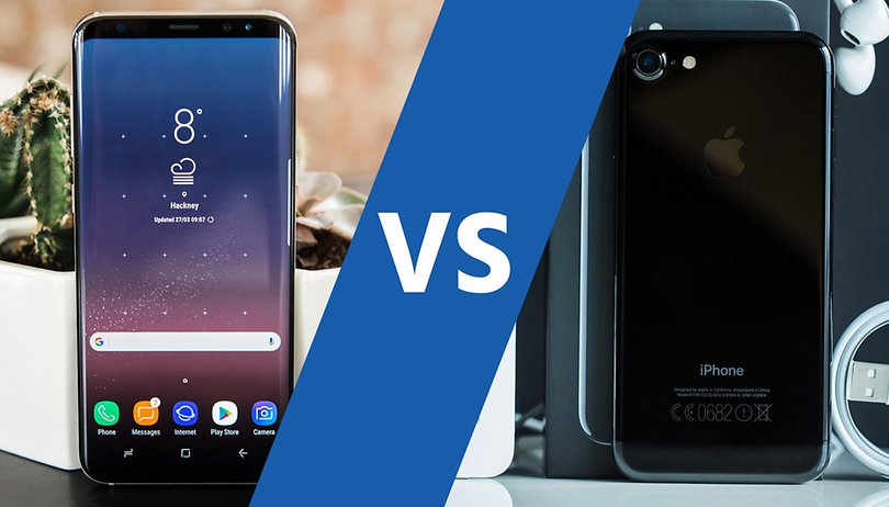 Galaxy S8 vs iPhone 7 : le Classico des smartphones