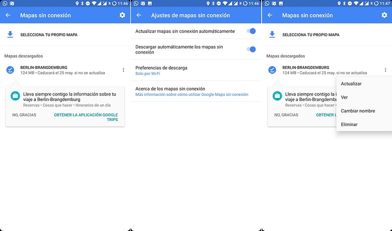 AndroidPIT actualizar mapas sin conexion