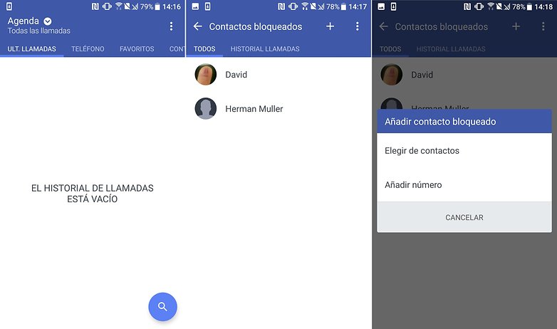AndroidPIT bloquear contactos htc