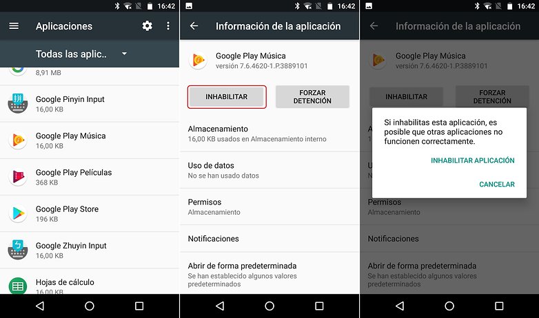 AndroidPIT inhabilitar aplicaciones