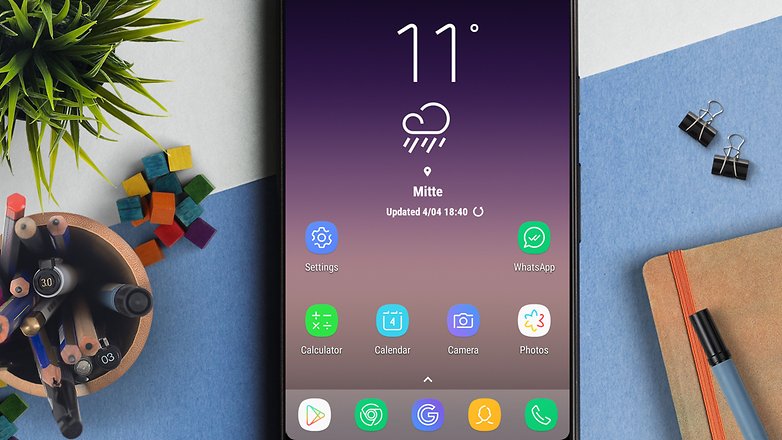 AndroidPIT moto z play look like s8 mod