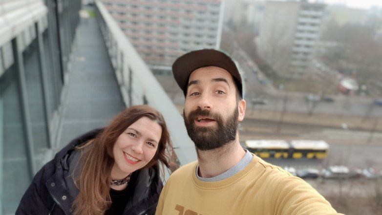 AndroidPIT samsung galaxy s9 selfie bokeh