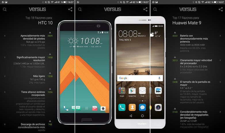 AndroidPIT versus