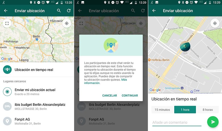 AndroidPIT whatsapp compartir ubicacion 01
