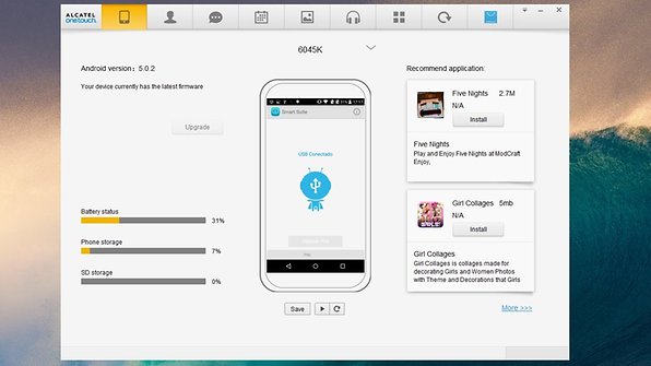 descargar smart suite alcatel one touch 4015a