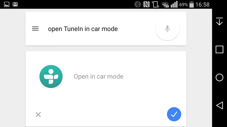 Google now tunein