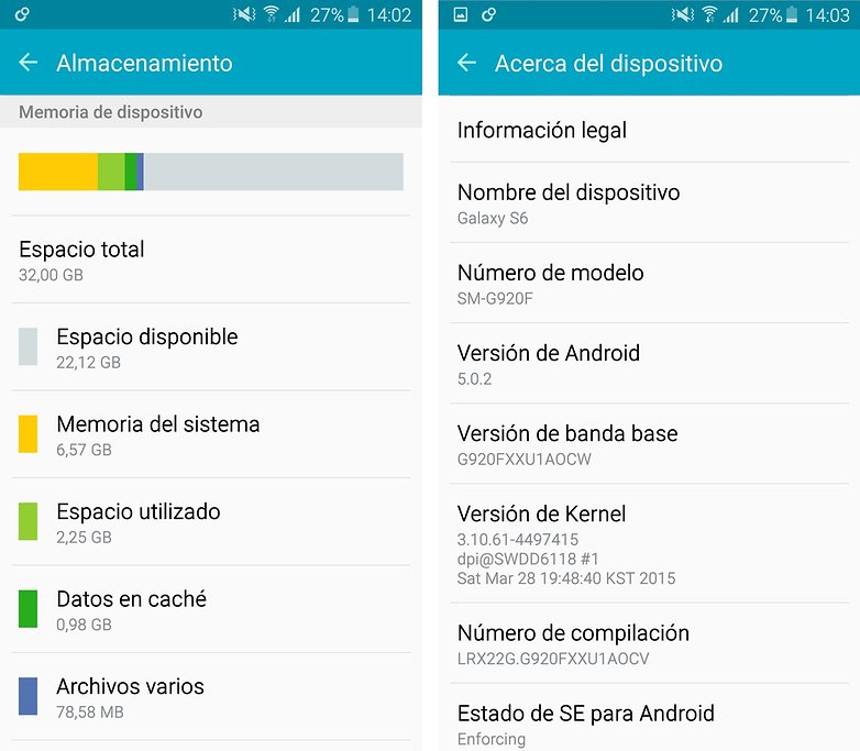 s6 memoria