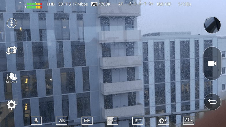 lg v10 video recording