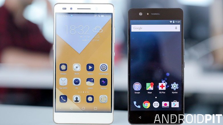 honor 7 vs bq aquaris m5