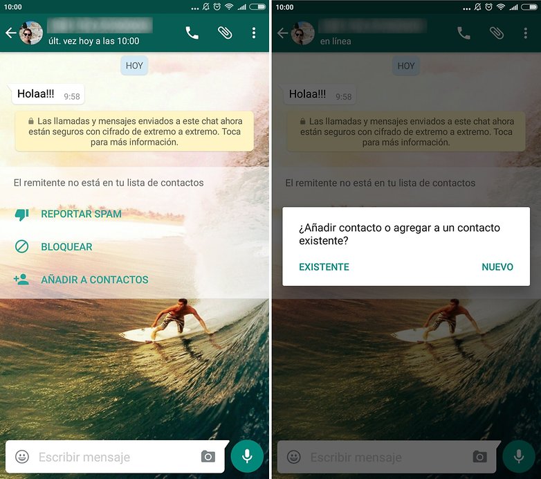 androidpit whatsapp nueva interfaz contacto desconocido