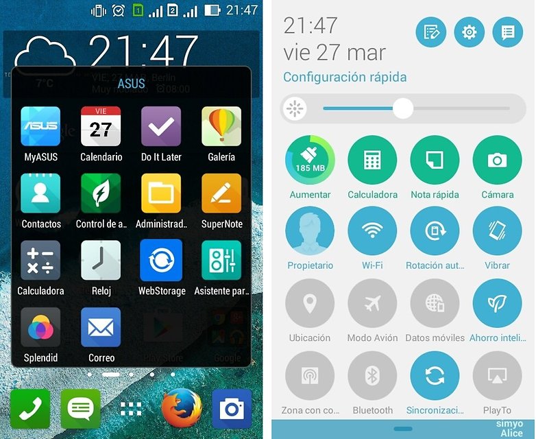 asus zenfone 4 launcher