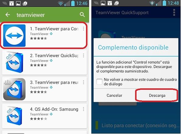 asus zenfone 2 teamviewer qs addon