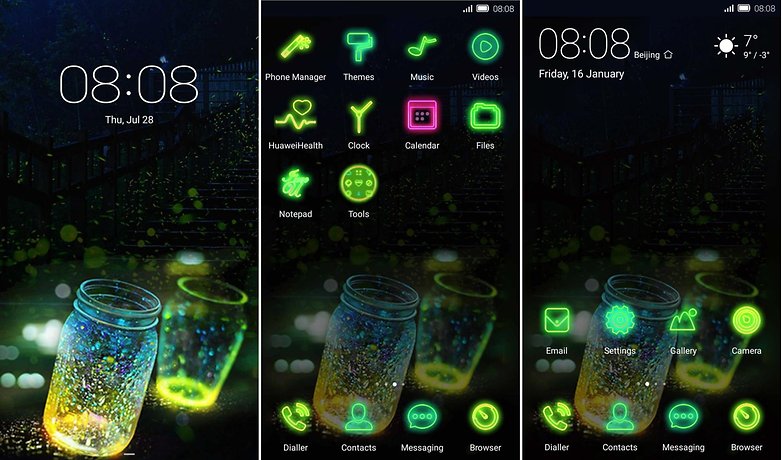 scaricare temi huawei p8
