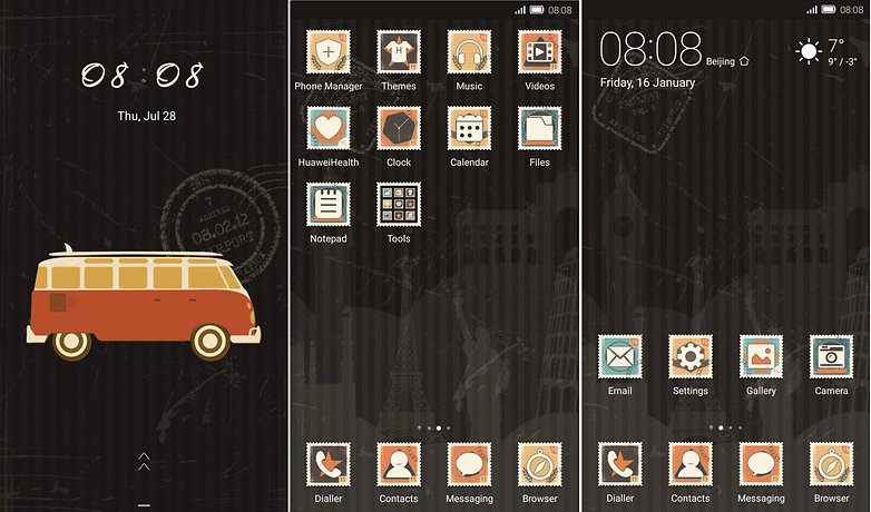 emui themes keep on travel