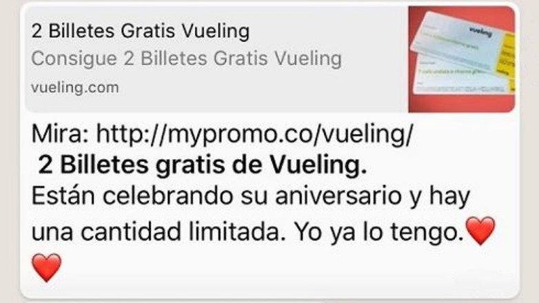 estafa whatsapp
