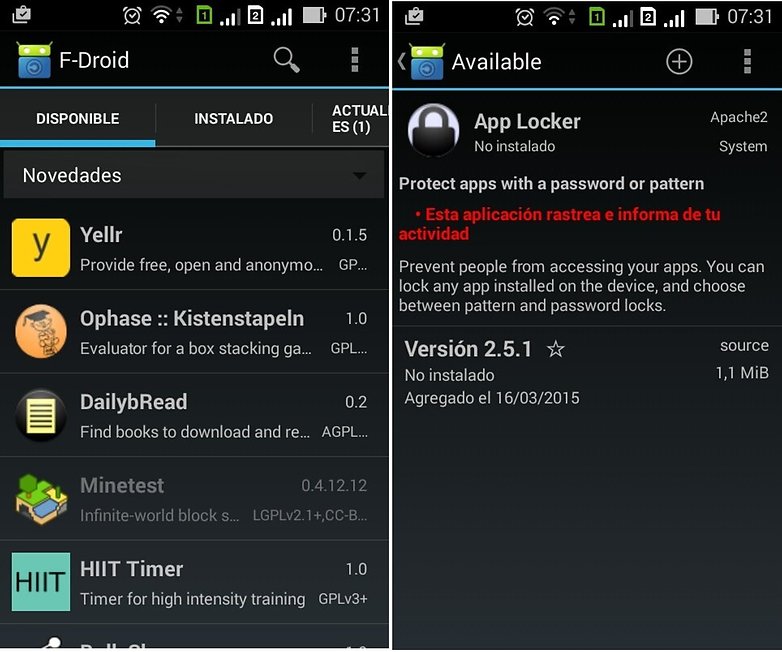 f droid