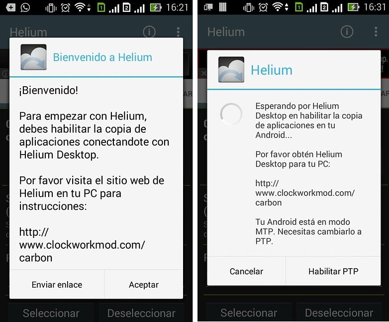 helium inicio
