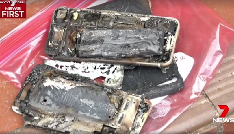 iPhone 7 explota dentro de un coche en Australia