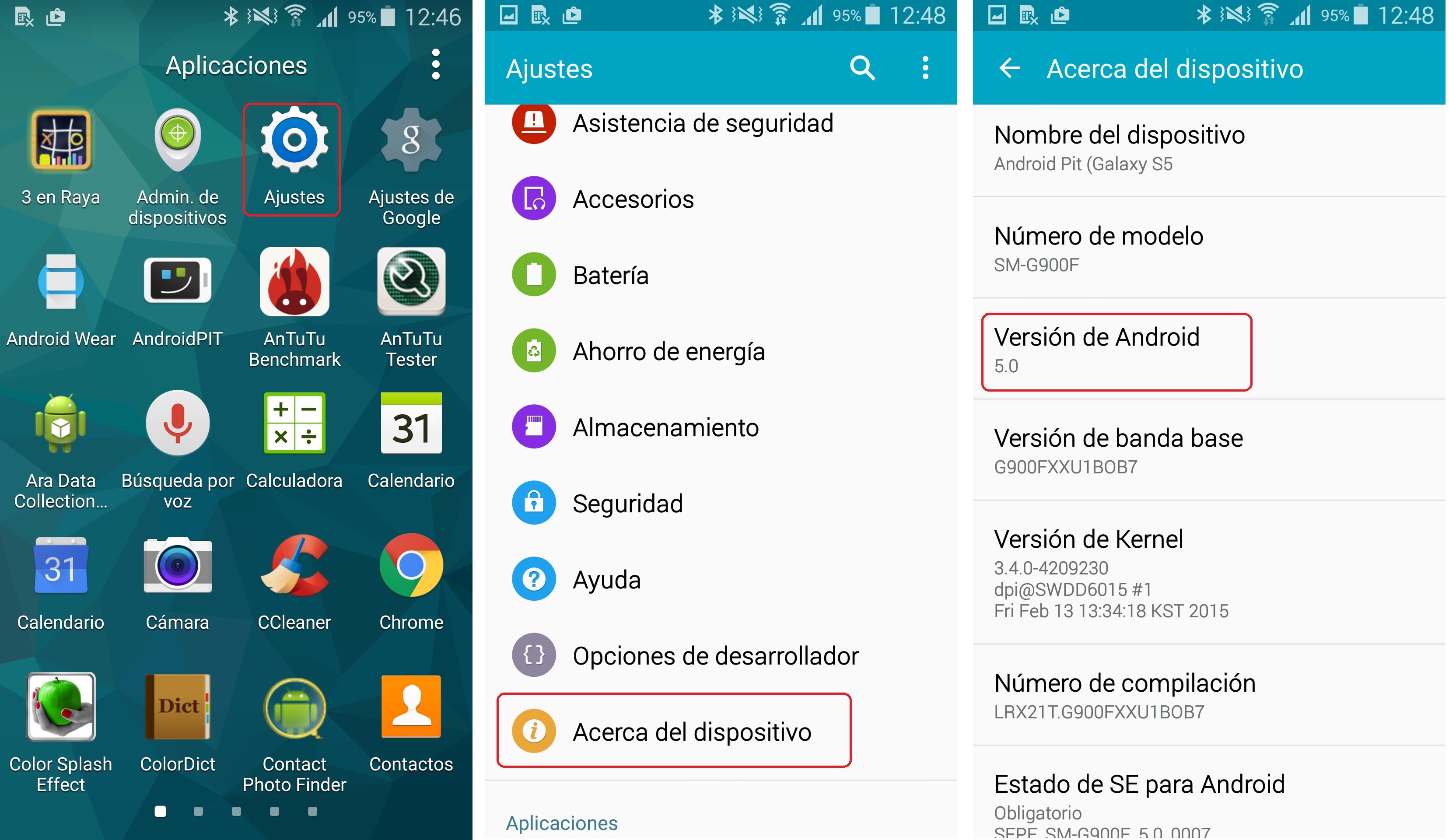 Como Saber Version Android Cómo Saber La Versión De Android En Todos 5072