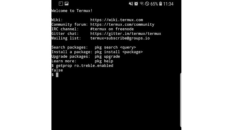 samsung galaxy s8 treble