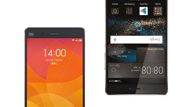 xiaomi mi4 vs huawei p8
