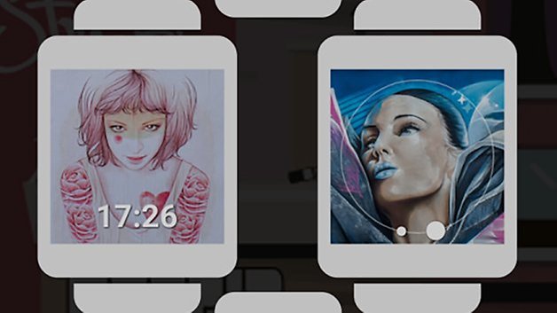 androidpit android wear street art watch face