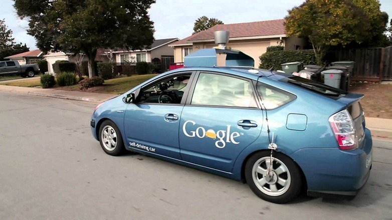 toyota prius autonomo google