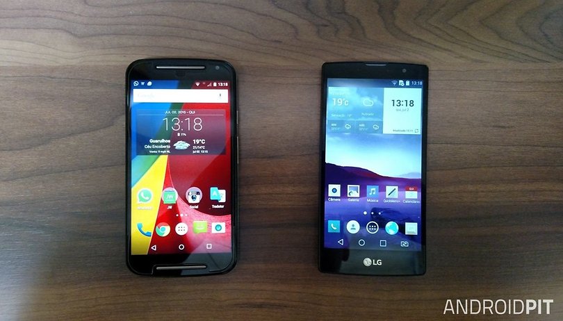 LG Prime Plus 4G vs. Moto G 4G 2015: quem leva a melhor?